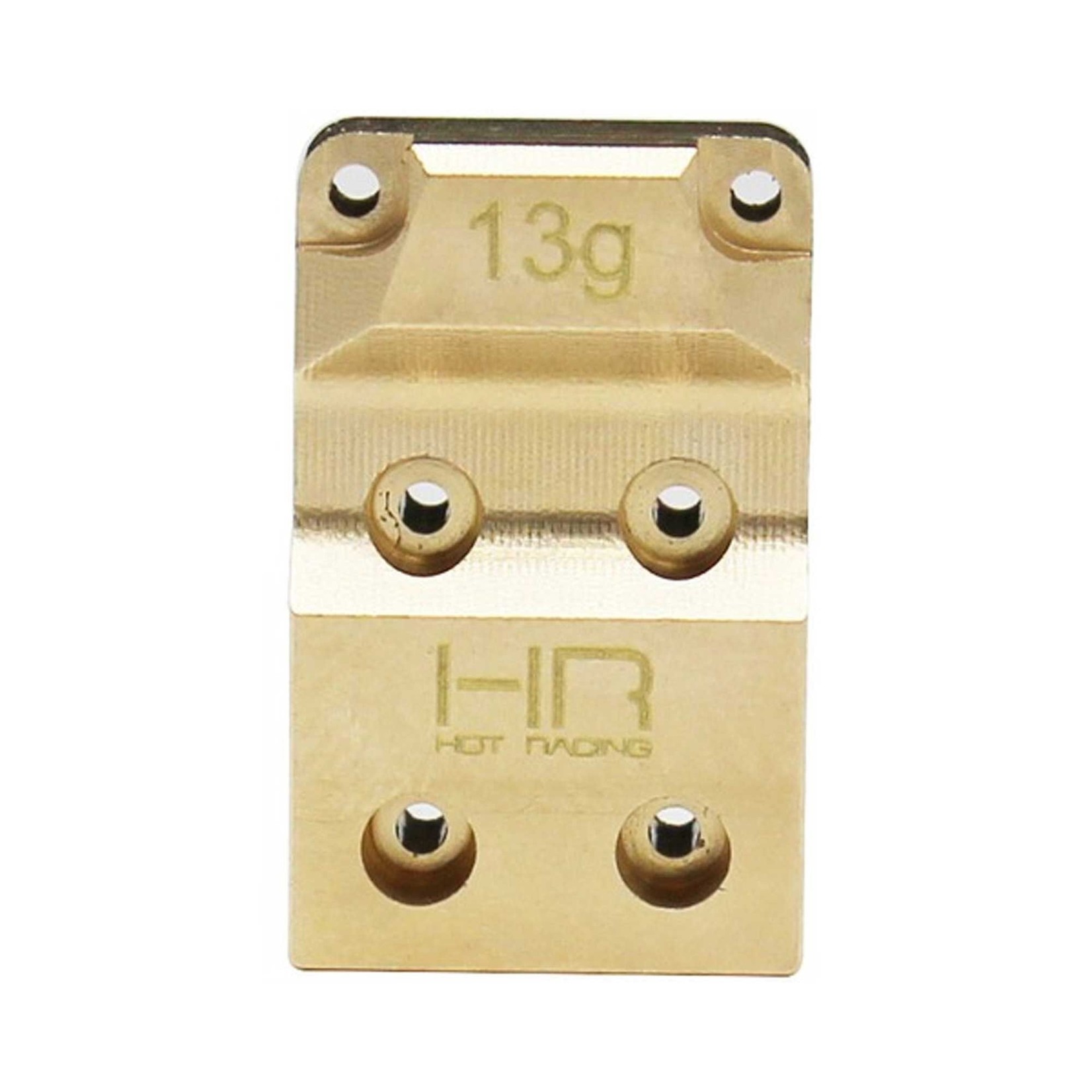 Hot Racing (HR) Brass Diff Cover with Stainless Steel Skid Plate: SCX24