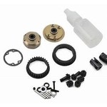 Team Losi Racing (TLR) Complete Gear Diff, Front/Rear: 22-4 2.0