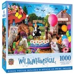 Master Pieces Wild & Whimsical: Birthday Party Animals Puzzle (1000pc)