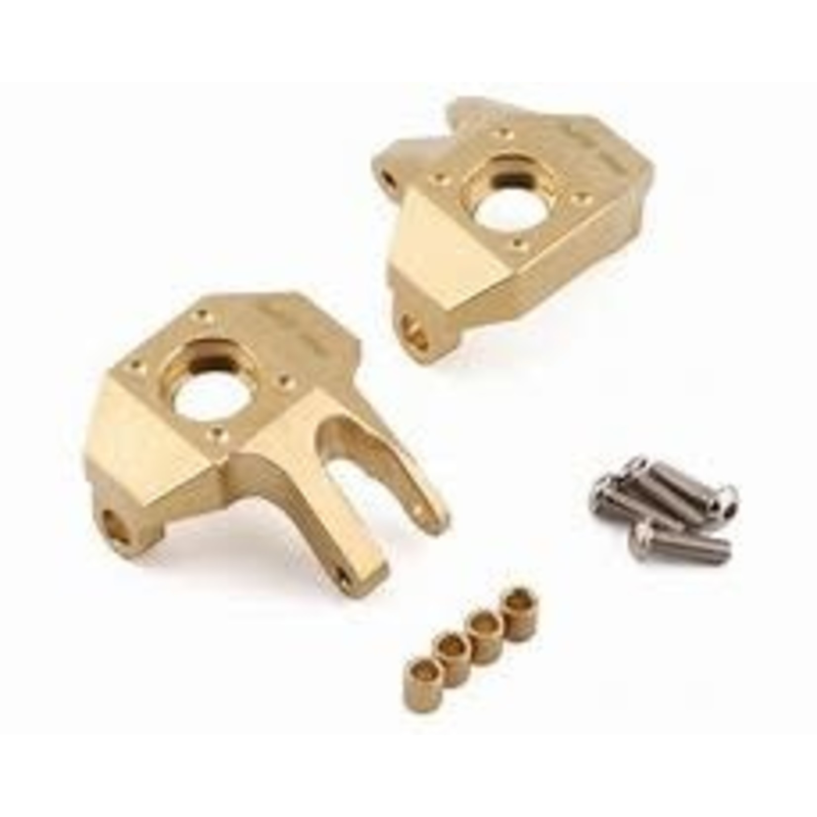 Yeah Racing Axial SCX10 II High Mass Brass Left & Right Steering Knuckles (2)