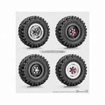 RH04 Wheel Hub-Black