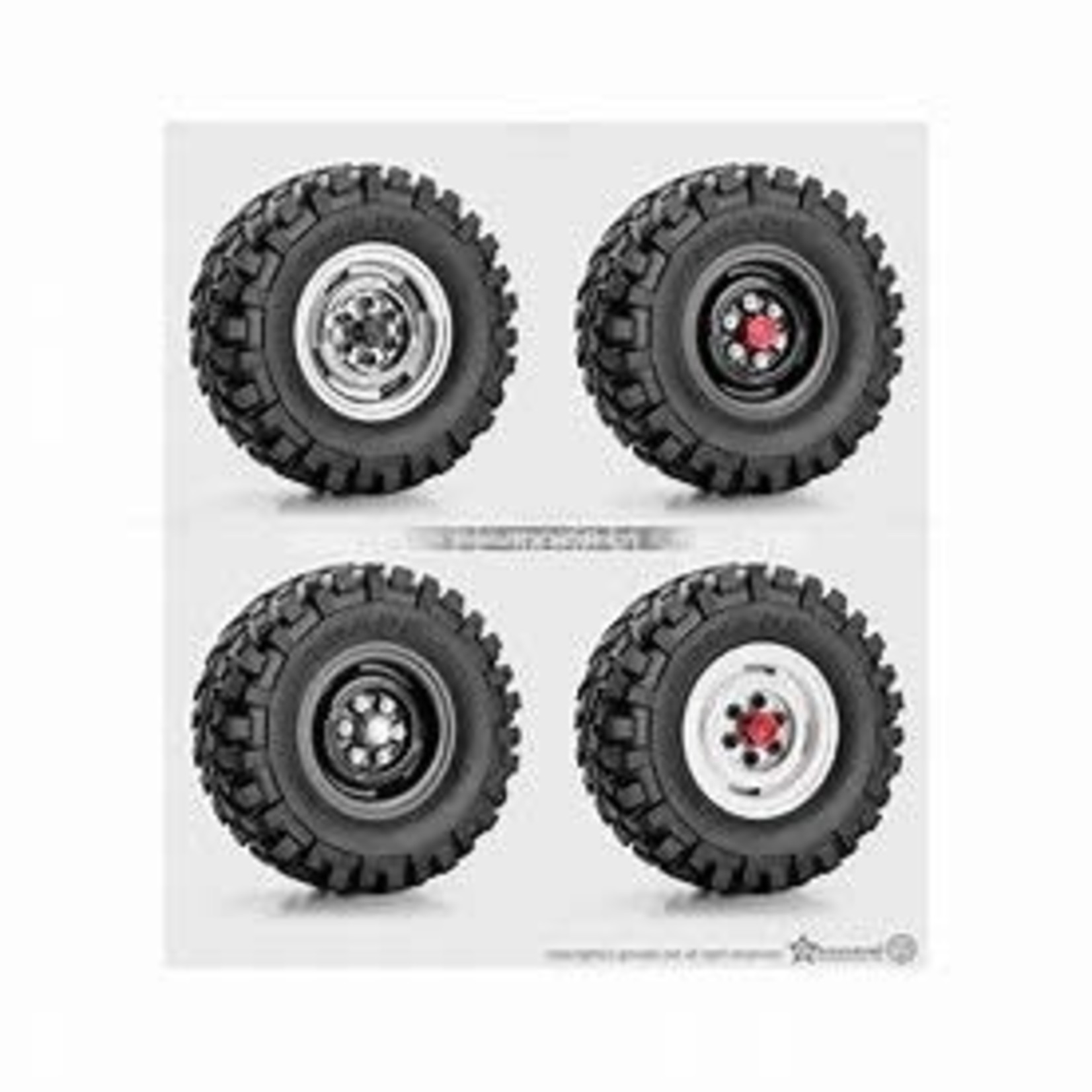 RH04 Wheel Hub-Black