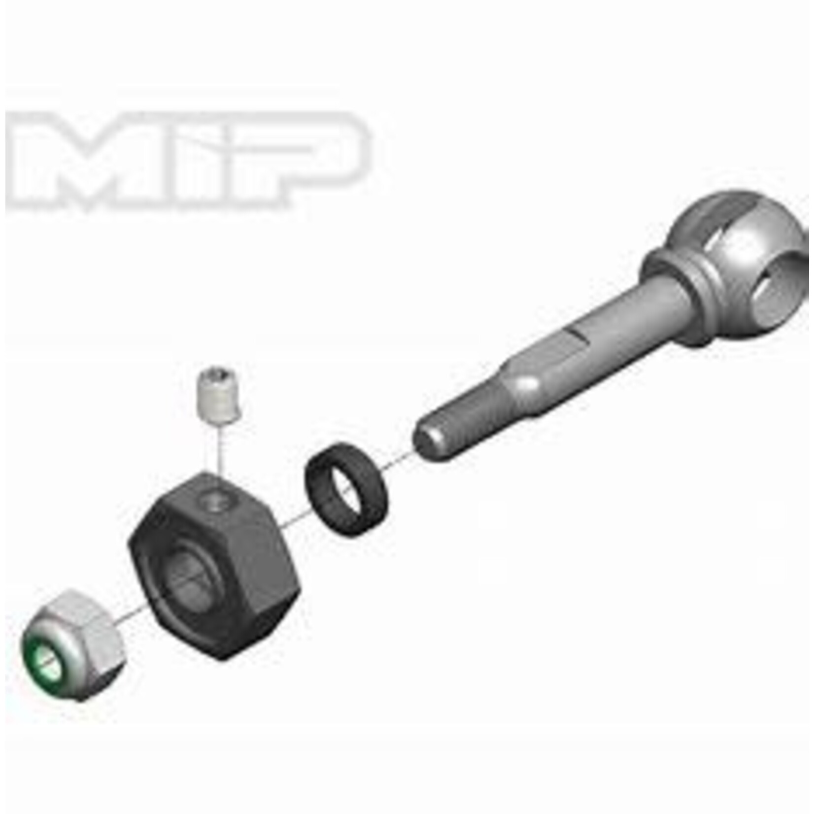 MIP - Moore's Ideal Products MIP X-Duty Rear CVD Axle 1/10