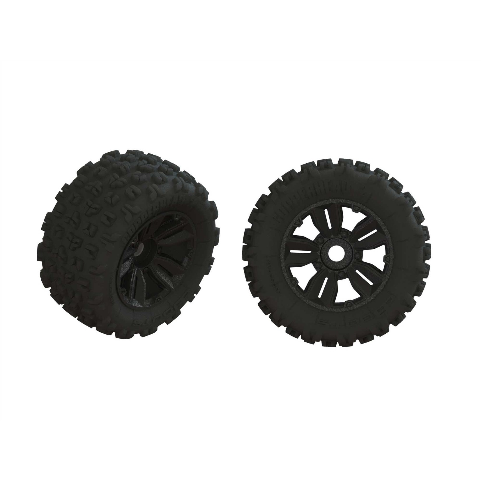 Arrma 1/5 dBoots Copperhead2 SB MT Front/Rear 3.9 Pre-Mounted Tires, 17mm Hex (2)