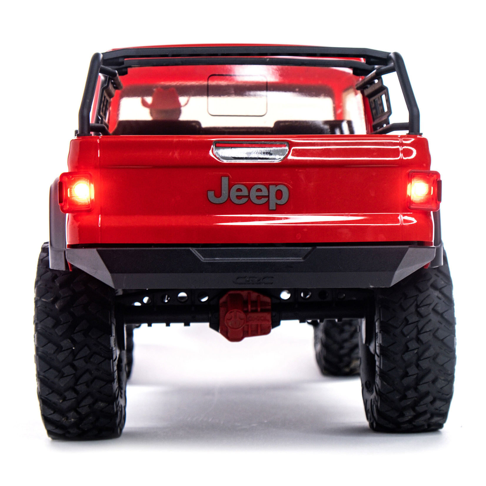 Axial 1/10 SCX10 III Jeep JT Gladiator with Portals RTR, Red