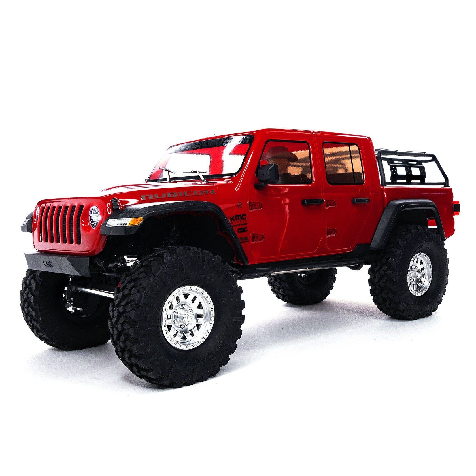 Axial 1/10 SCX10 III Jeep JT Gladiator with Portals RTR, Red