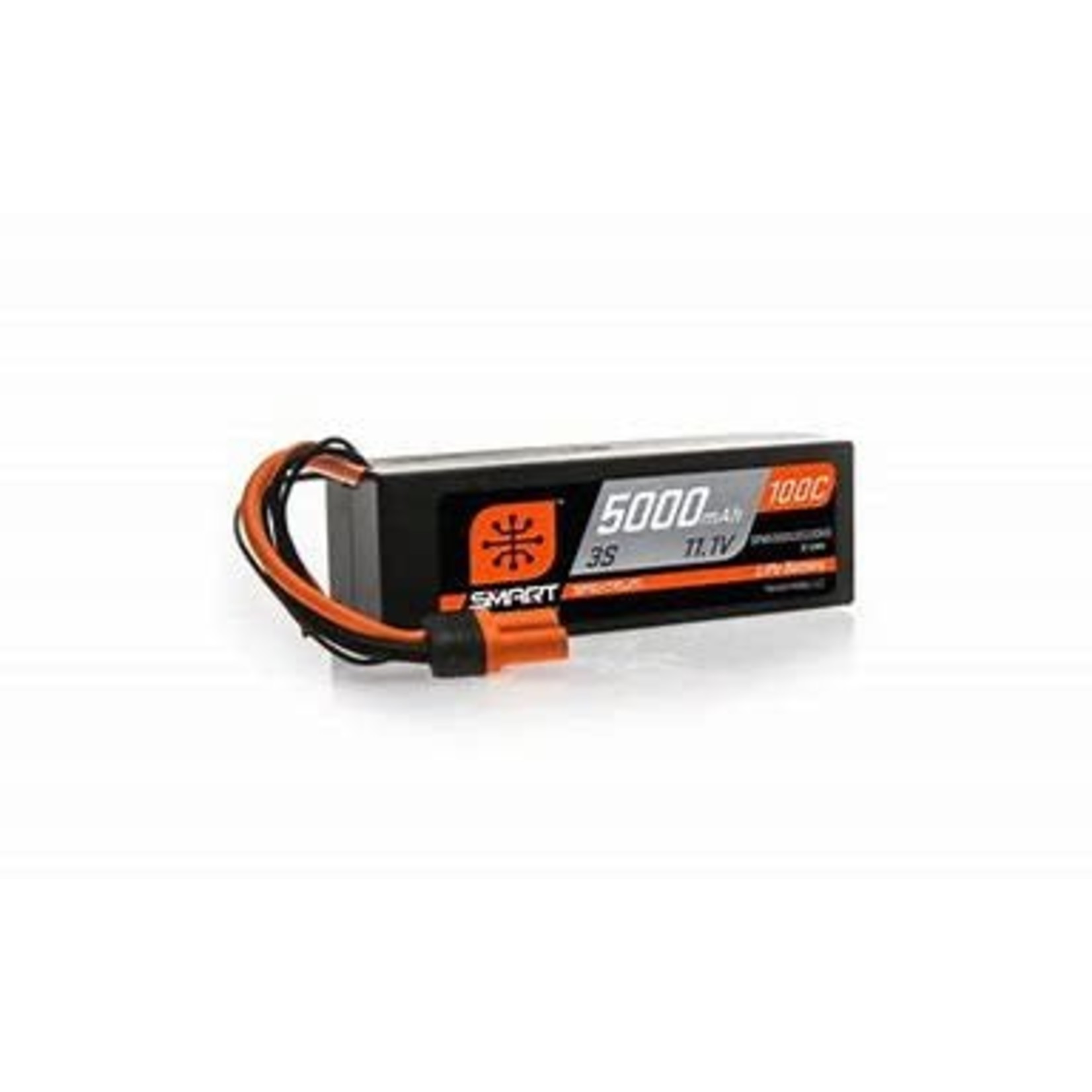 Spektrum 11.1V 5000mAh 3S 100C Smart Hardcase LiPo Battery: IC3