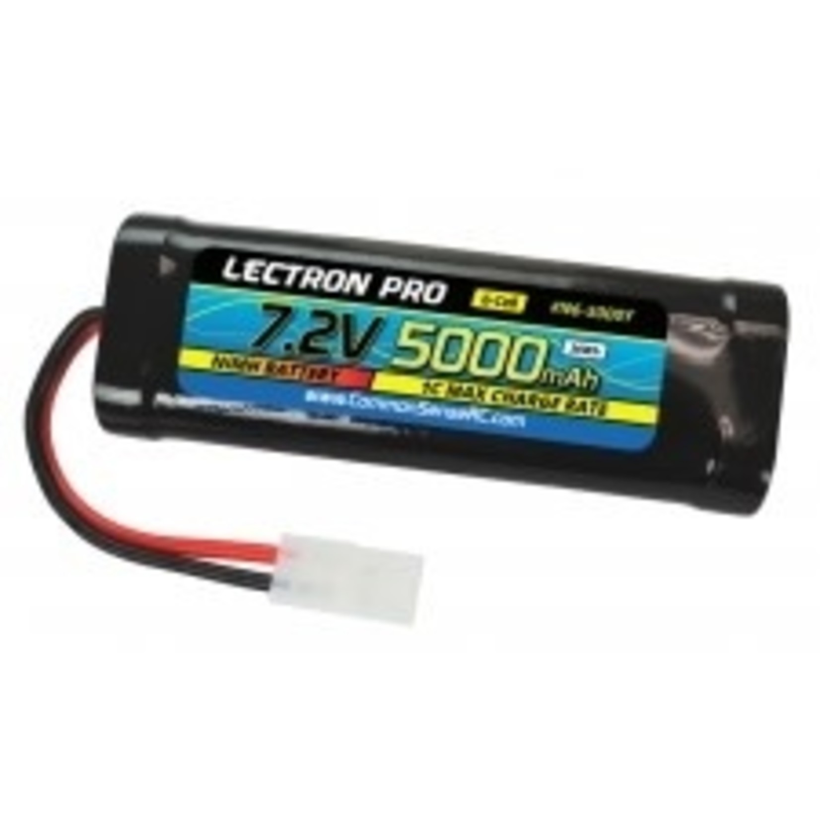 Common Sense RC Lectron Pro NiMH 7.2V (6-cell) 5000mAh Flat Pack with Tamiya Connector