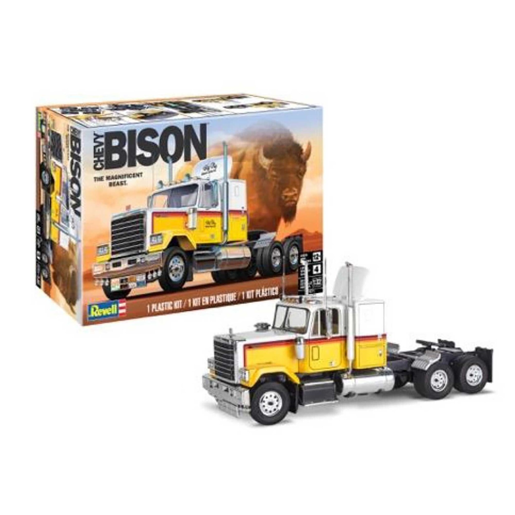 Revell 1/32 Chevy Bison Semi Truck