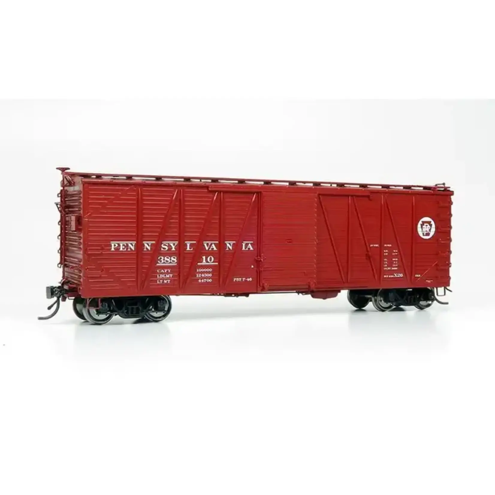 Rapido Trains Inc USRA Single-Sheathed Wood Boxcar PRR _ Youngstown Door