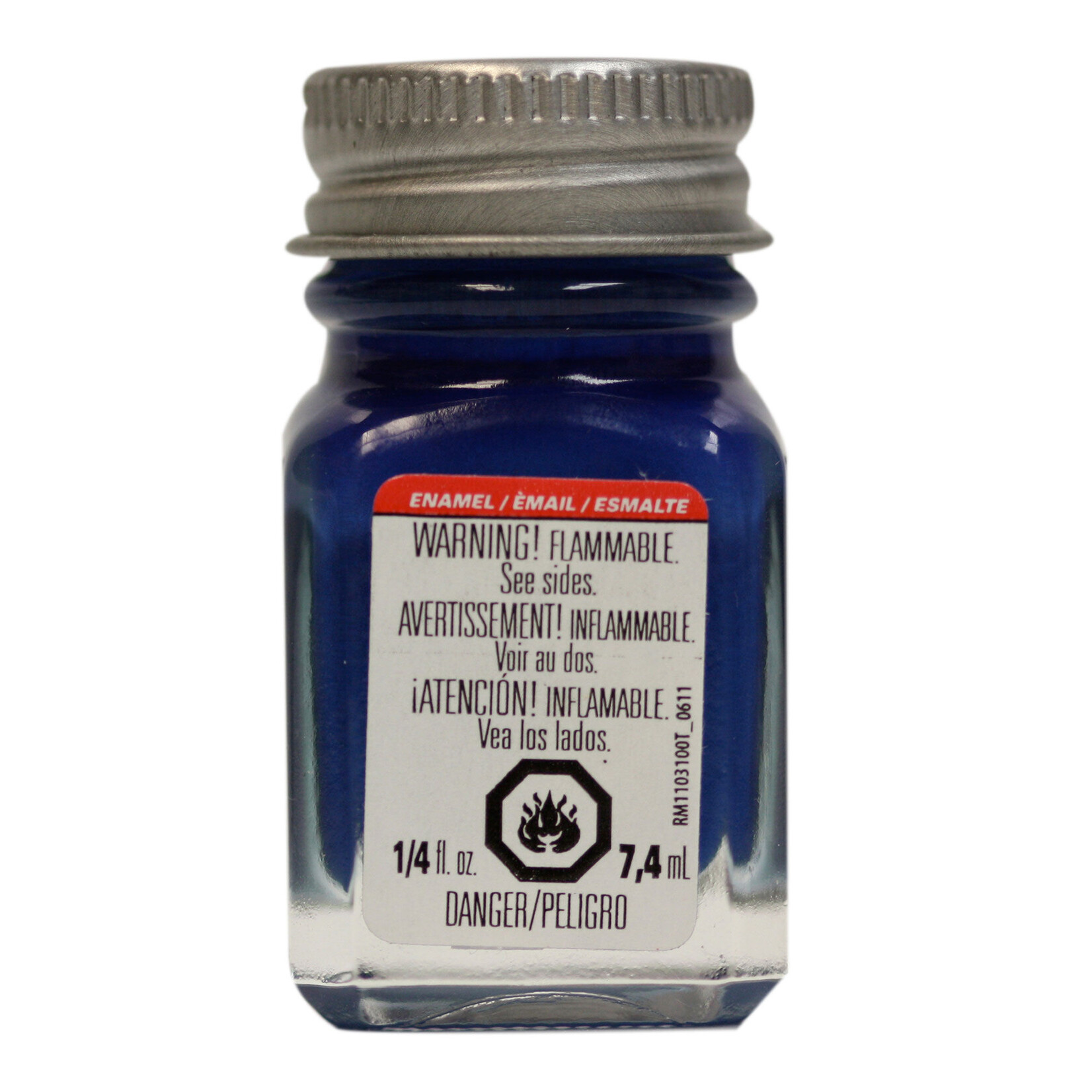 Testors Enamel 1/4 oz Dark Blue
