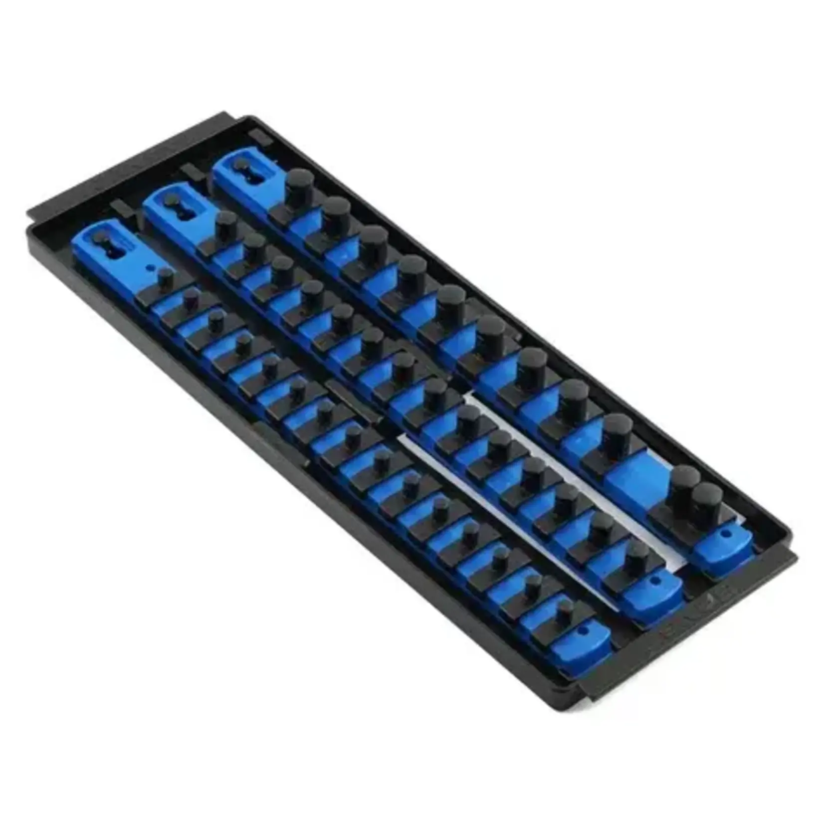 Ernst Manufacturing 13" 3 Rail Twist Lock Socket Boss (Blue) (1/4, 3/8 & 1/2")