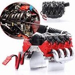Team DC LS3 V8 6.2 engine w/ fan-TRX