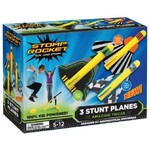 Stomp Rocket Stunt Planes Stomp Rocket Set (3 planes, stand, stomp pad)