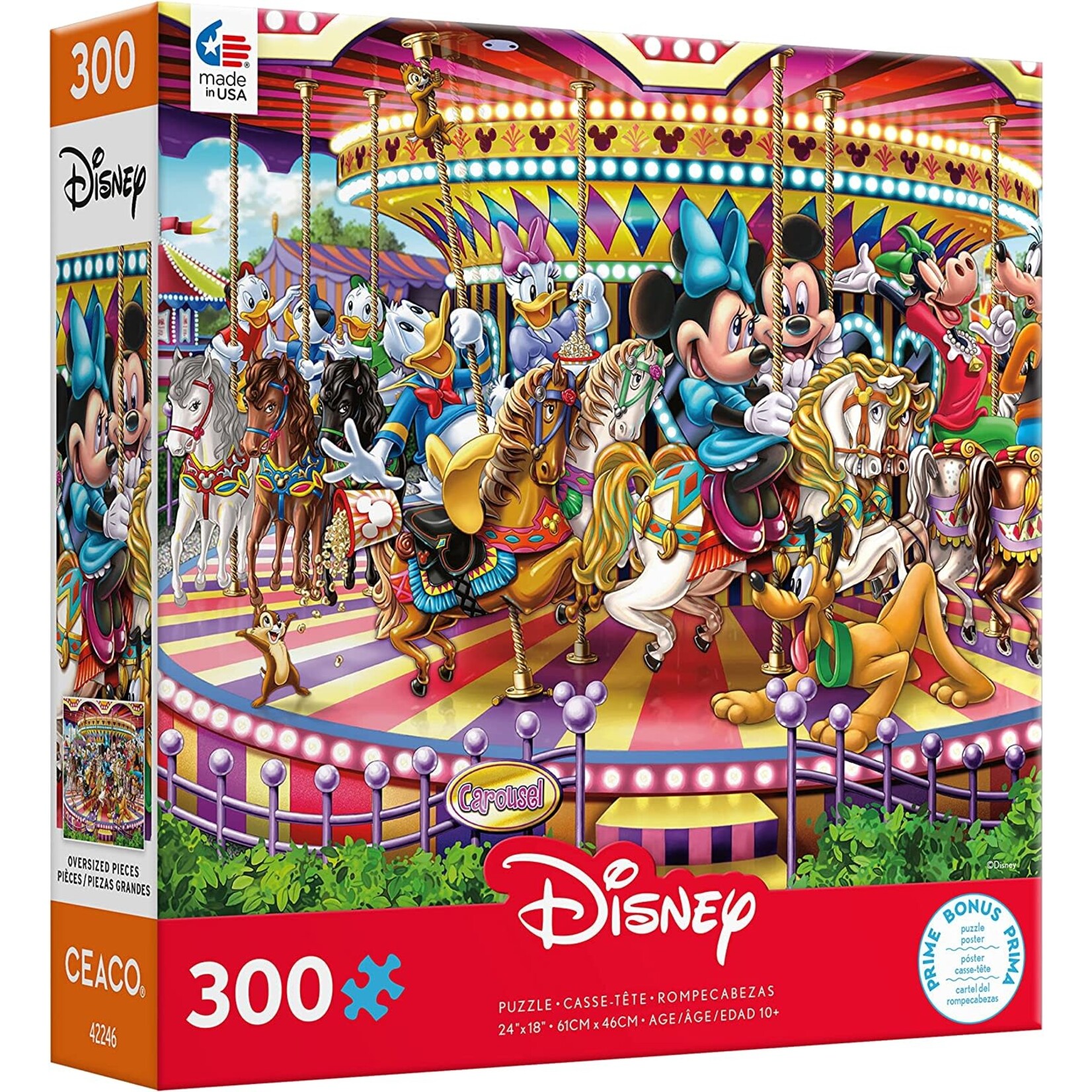 CEACO Disney  Carousel 300 Piece Puzzle