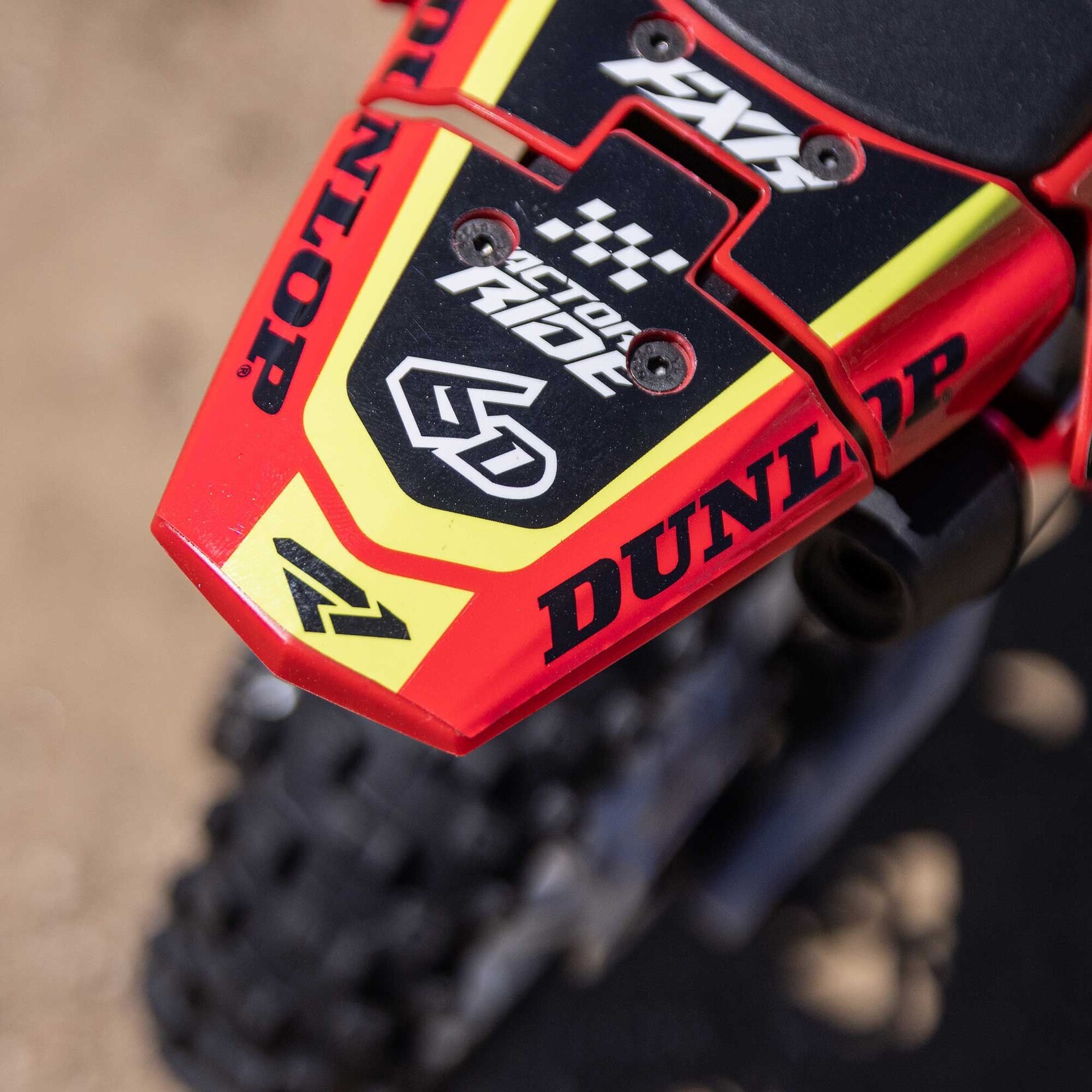 Losi 1/4 Promoto-MX Motorcycle RTR, FXR (Red)