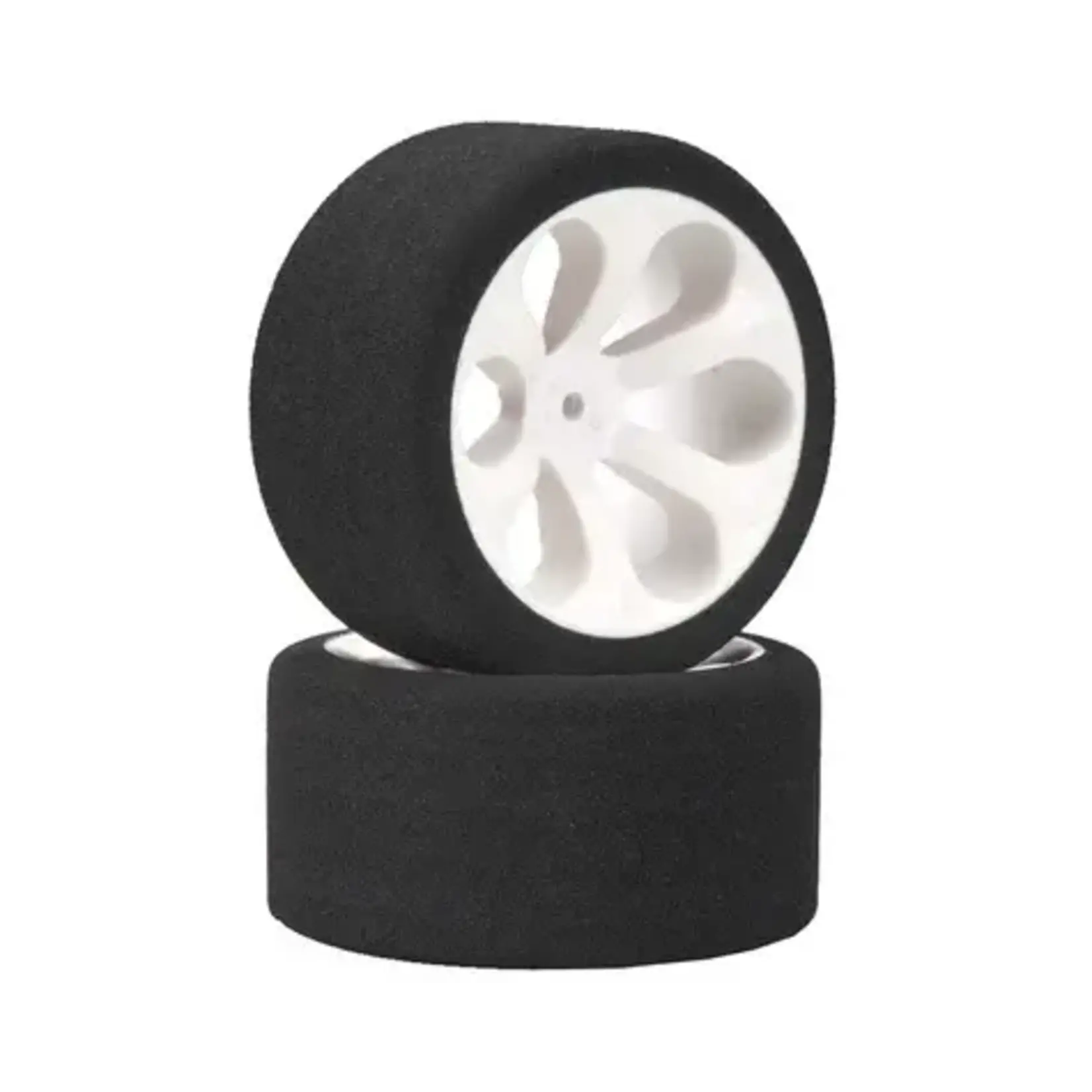 Prism Low Profile 1/10 Mounted Truck Rear Foam Tires (50 Shore) w/12mm Hex