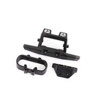 Traxxas Bumper, rear / bumper mount (fits 4WD Rustler®) (for LED light kit installation)