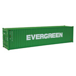 Walthers HO 40' Hi-Cube Corrugated Container - Assembled -- Evergreen