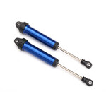 Traxxas Shocks, GTR, 134mm, aluminum (blue-anodized) UDR
