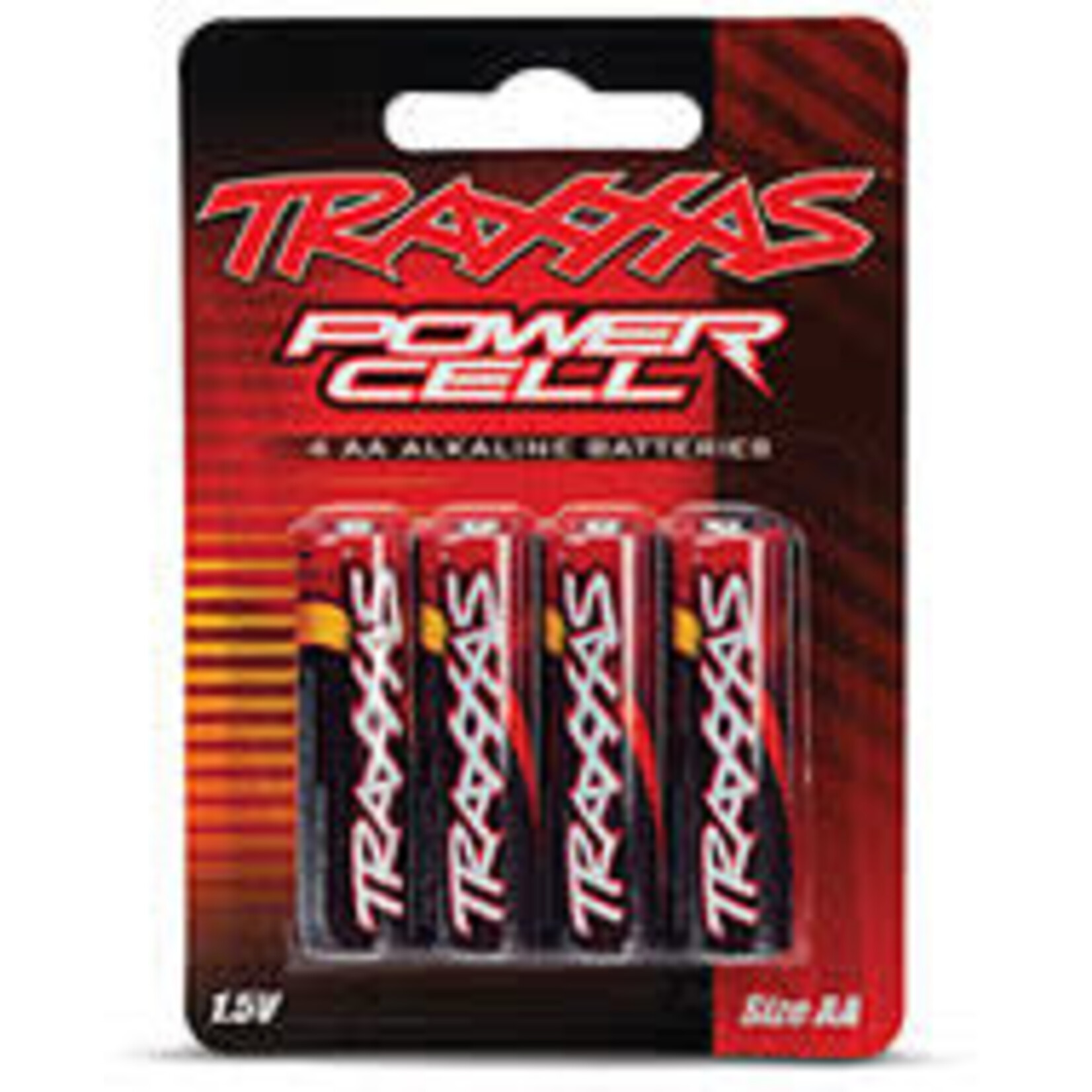 Traxxas Battery, Power Cell AA Alkaline (4)