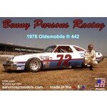 Salvinos Jr Models 1/25 Benny Parsons Racing #72 1978 Oldsmobile 442 Race Car