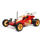 Losi 1/16 Mini JRX2 2WD Buggy Brushed RTR, Red