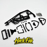 Hack Fab Losi Mini-B bolt-on Sprint Car cage - black