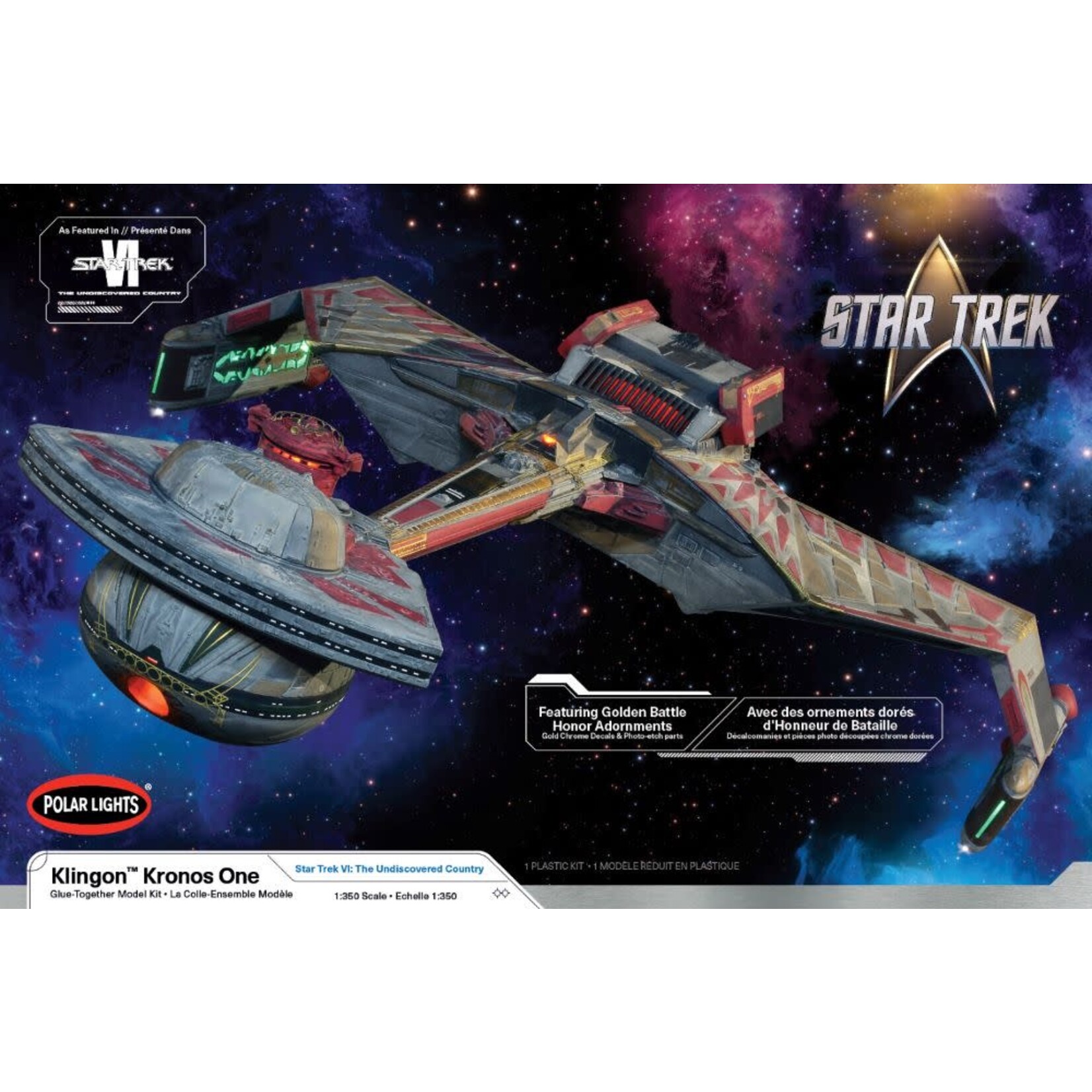1/350 Star Trek The Undiscovered Country Klingon Kronos