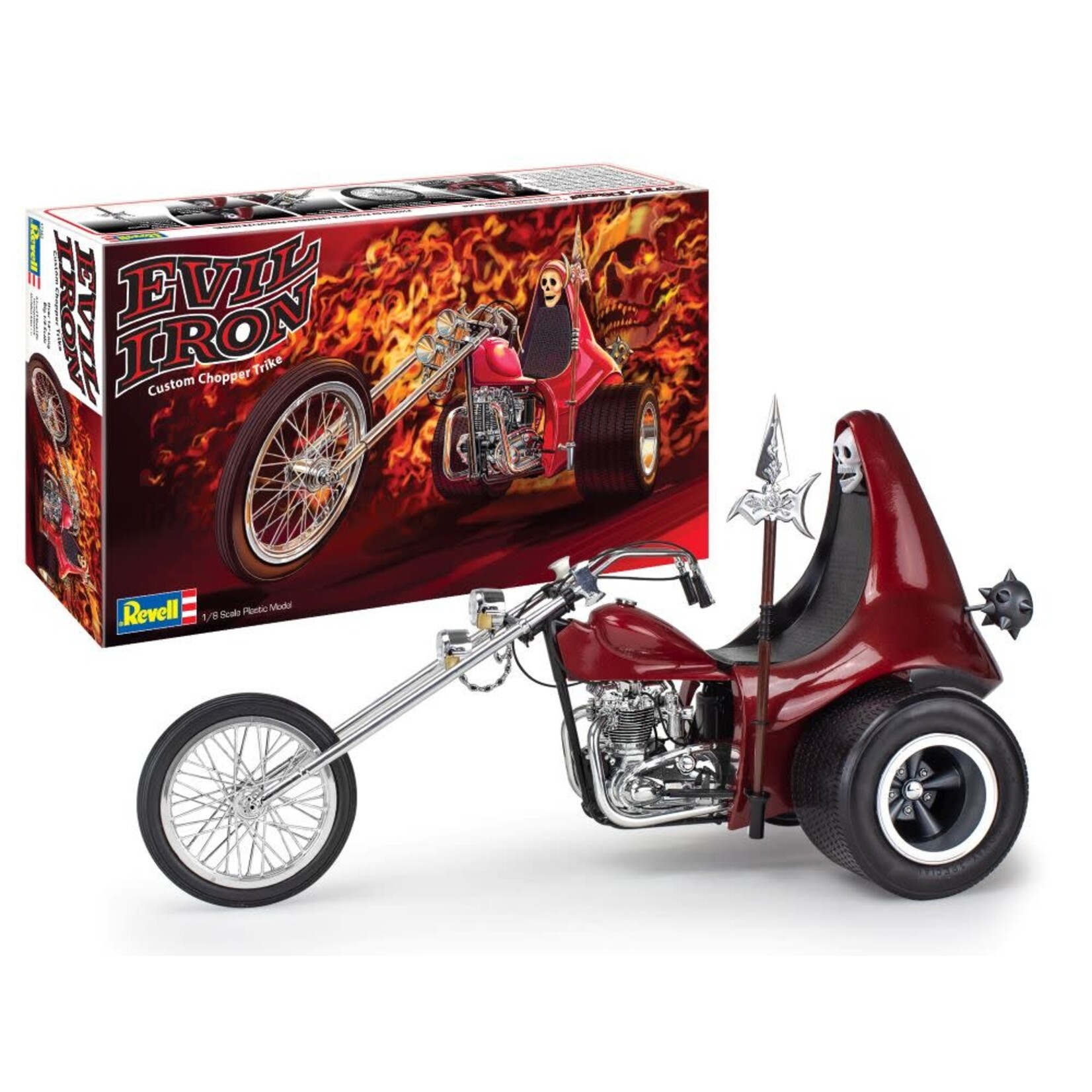 Revell-Monogram 1/8 Evil Iron Custom Chopper Trike