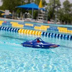 ProBoat Sprintjet 9" Self-Righting Deep-V Jet Boat Brushed RTR, Blue