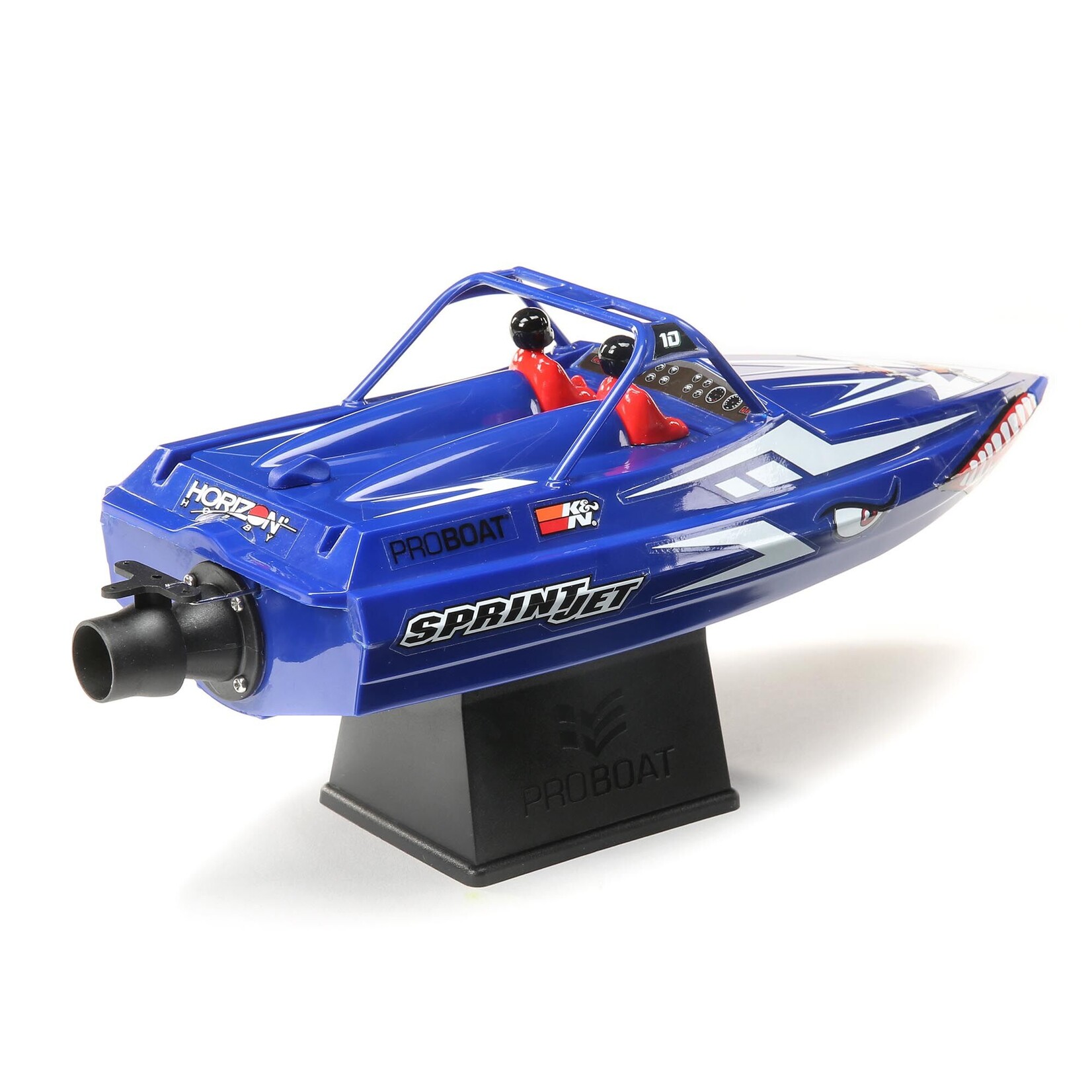 ProBoat Sprintjet 9" Self-Righting Deep-V Jet Boat Brushed RTR, Blue