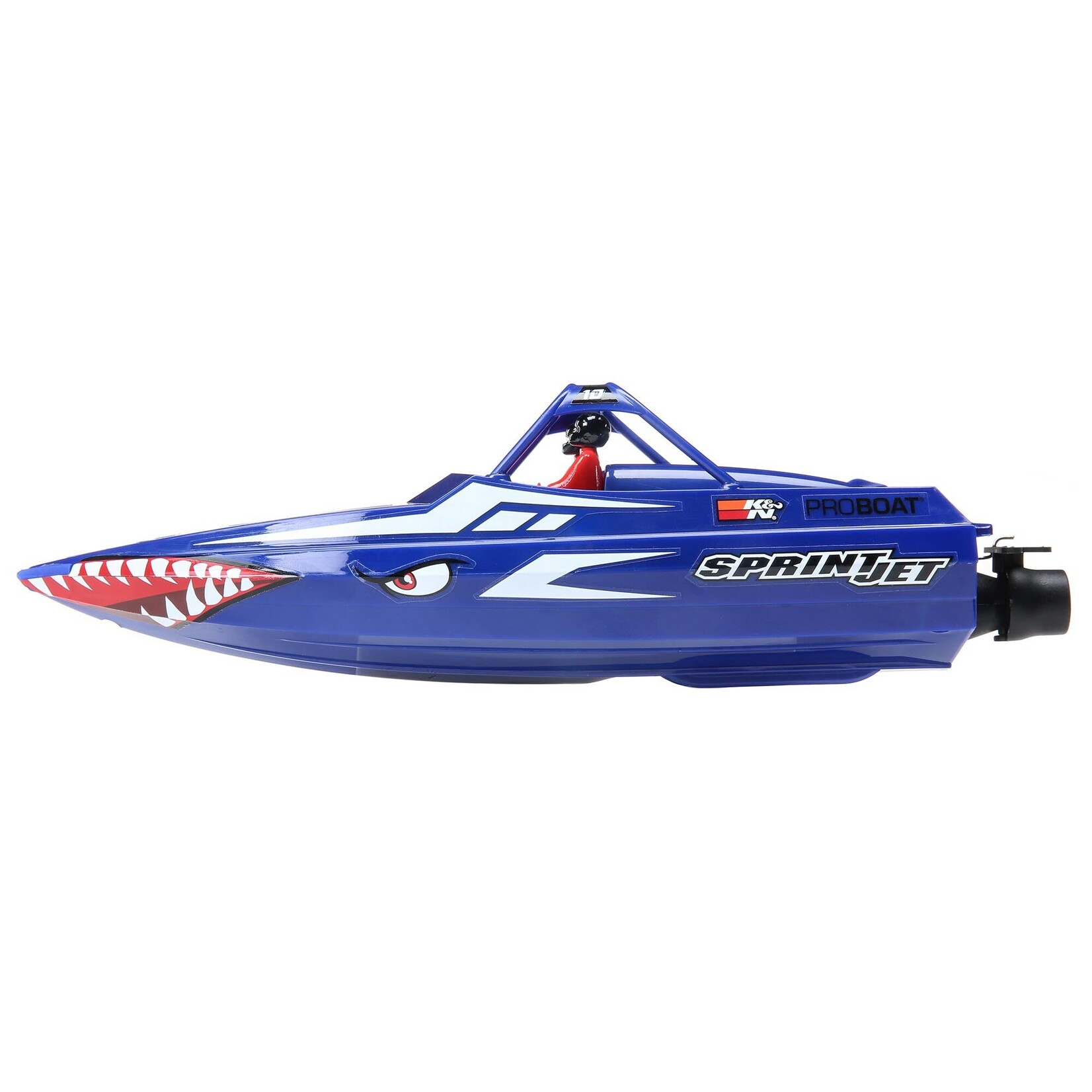 ProBoat Sprintjet 9" Self-Righting Deep-V Jet Boat Brushed RTR, Blue