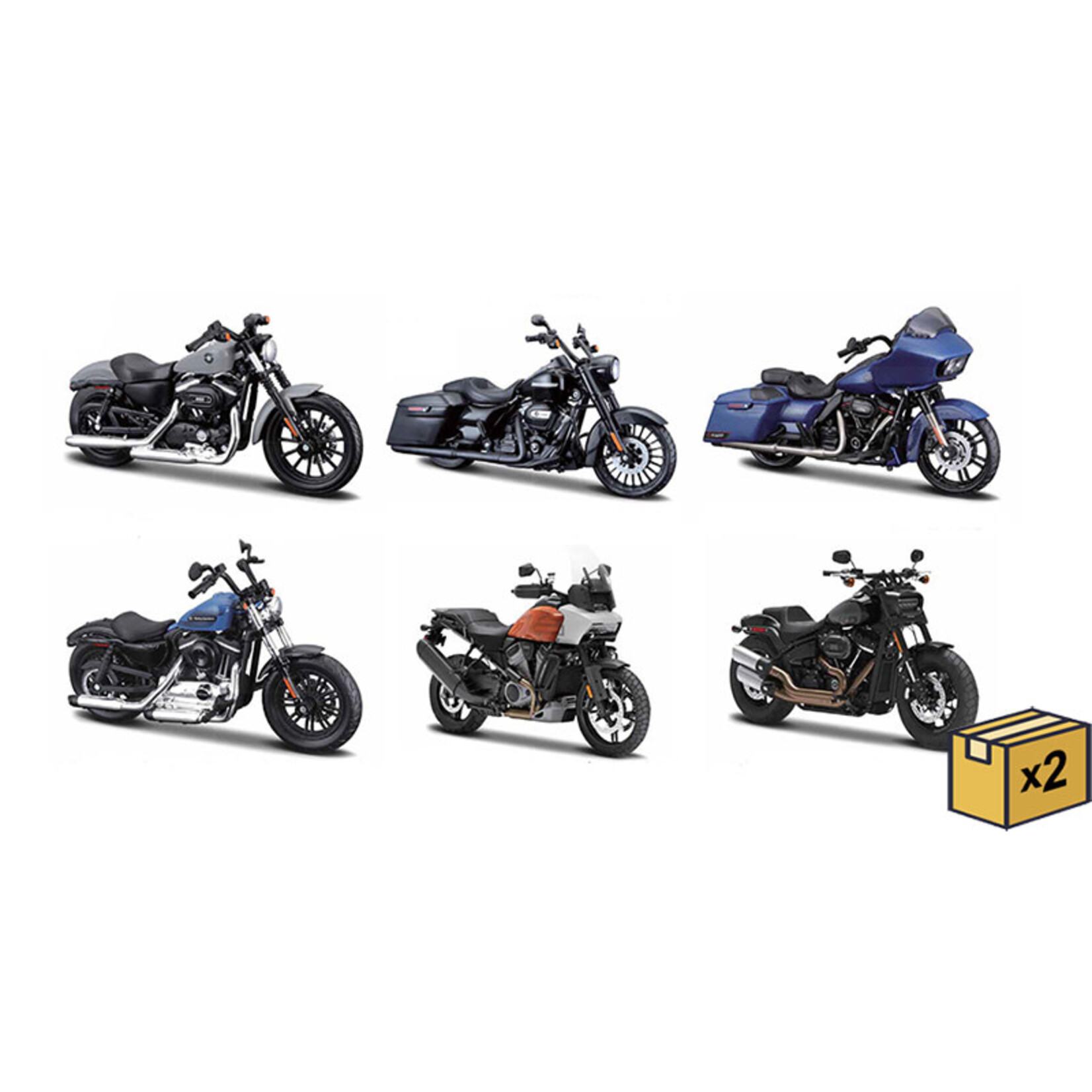 Maisto 1/18 Harley Davidson Motorcycle Assortment Series #43