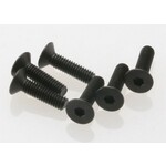 Traxxas Screws, 4x15mm countersunk machine (hex drive) (6)