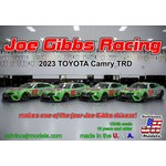 Salvinos Jr Models 1/24 Joe Gibbs Racing Multi Drivers 2023 NASCAR Toyota Camry TRD Race Car