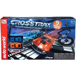 HO CrossTrax Road Course Slot Car 9' Racing Set