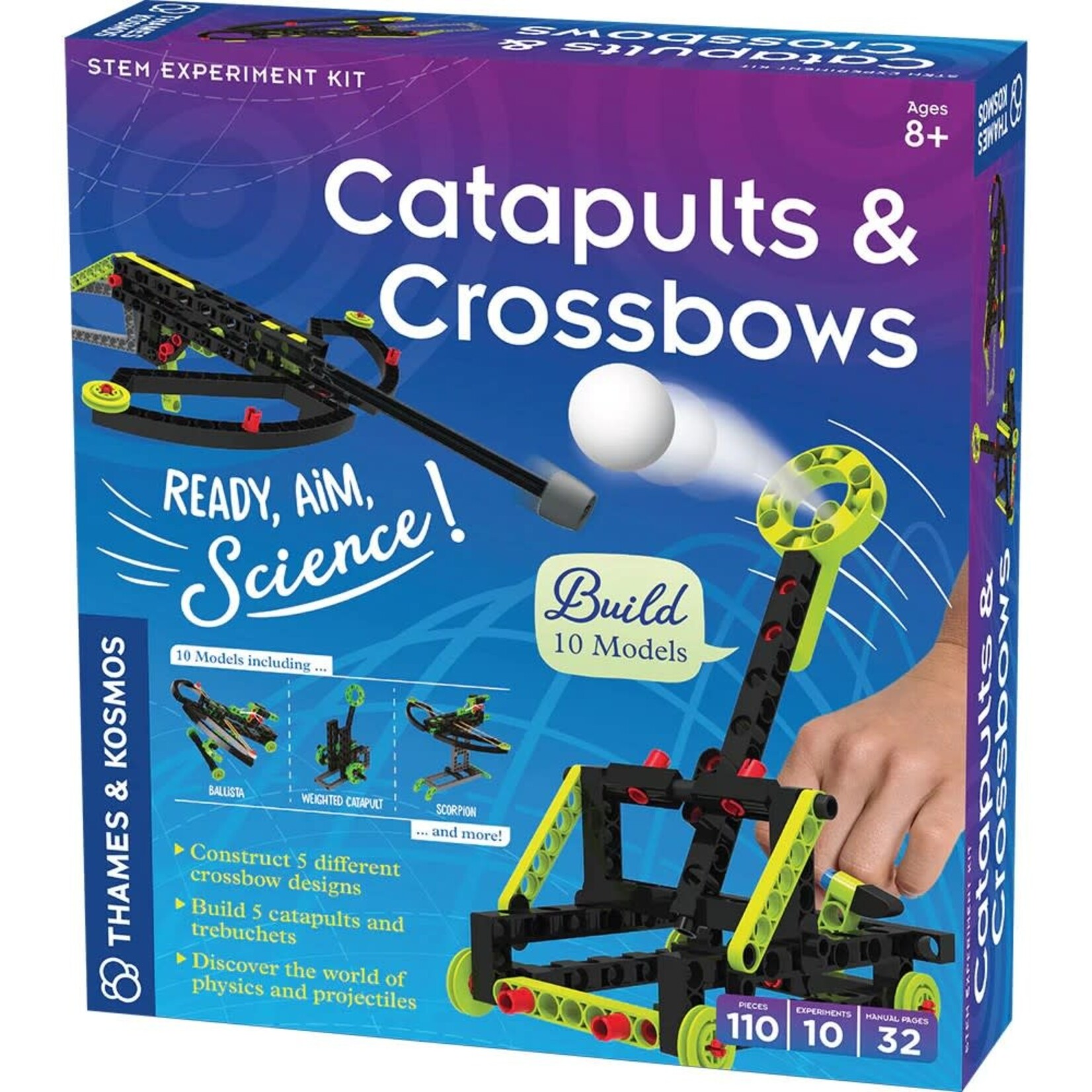Thames & Kosmos Catapults & Crossbows STEM Experiment Kit
