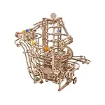 Ugears Spiral Hoist Marble Run Wooden Mechanical Model Kit