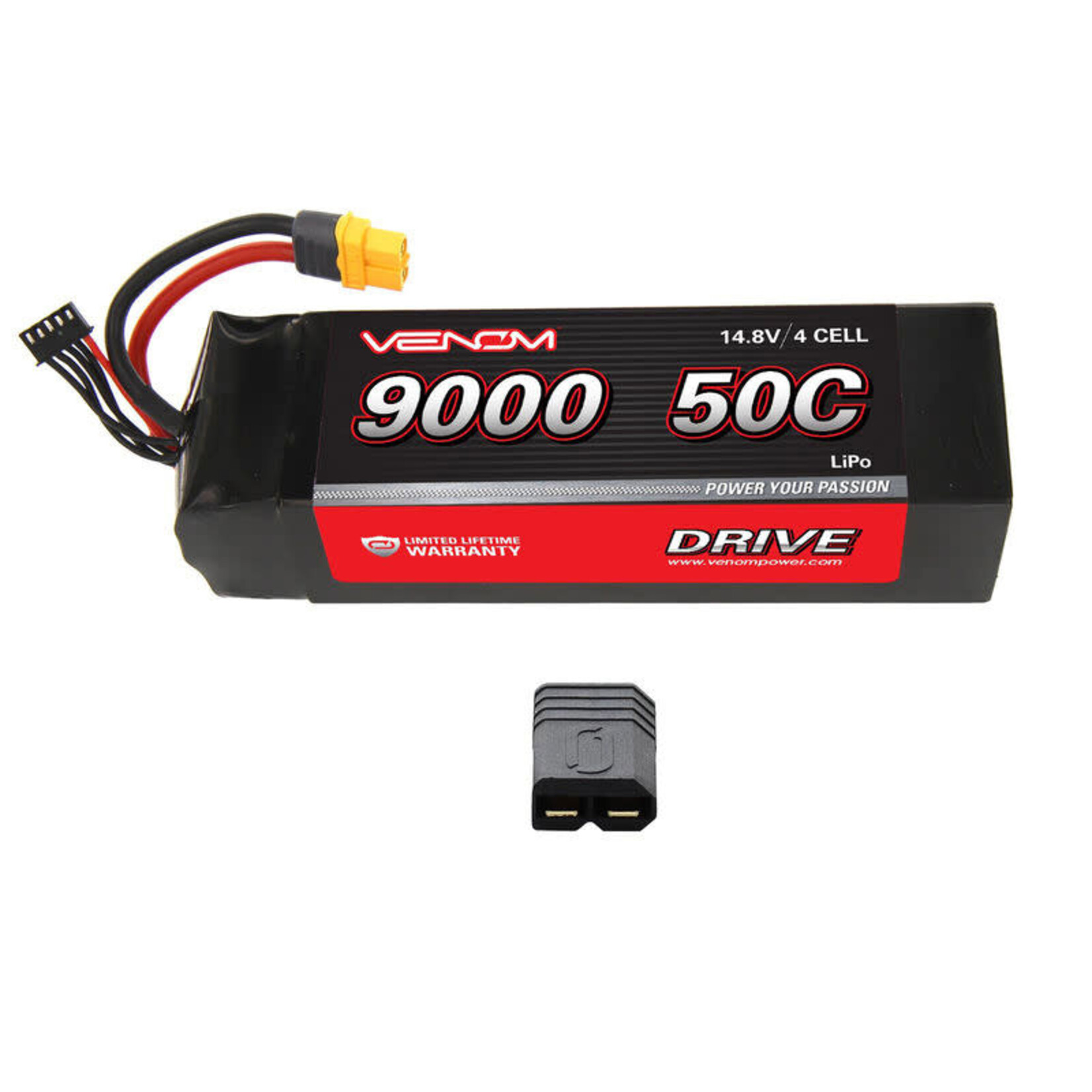 DRIVE 50C 4S 9000mAh 14.8V LiPo Battery w/ EC5 Plug