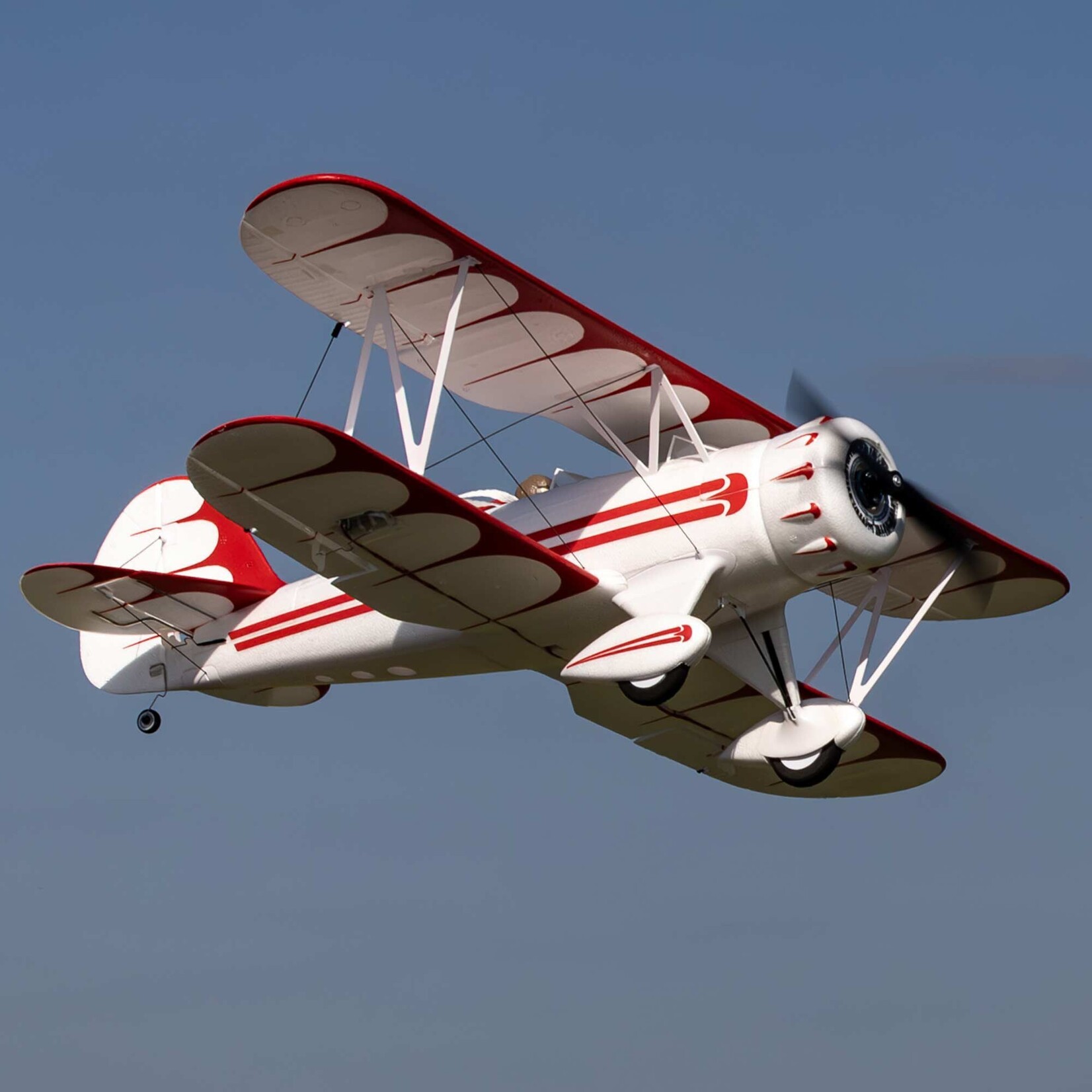 E-Flite UMX WACO, White BNF Basic with AS3X & SAFE