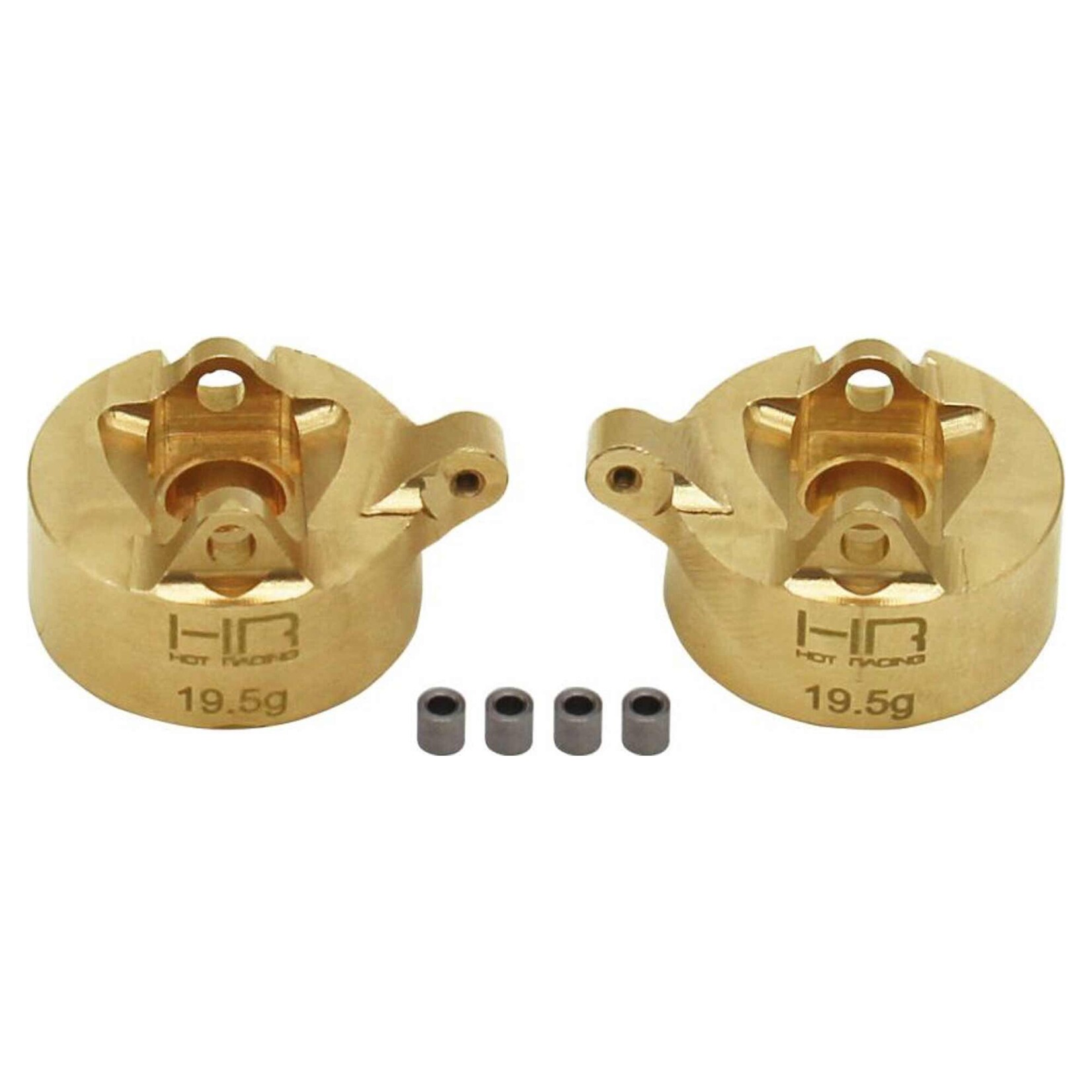Hot Racing (HR) Extra Heavy Brass Front Steering Knuckle: SCX24