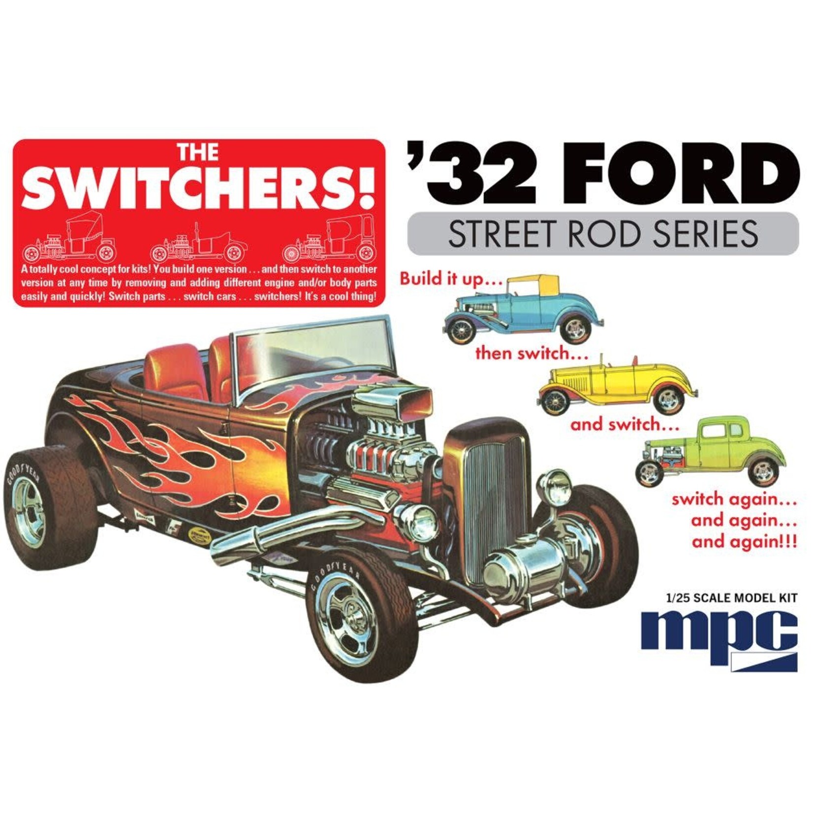 MPC 1/25 1932 Ford Street Rod Series Switchers