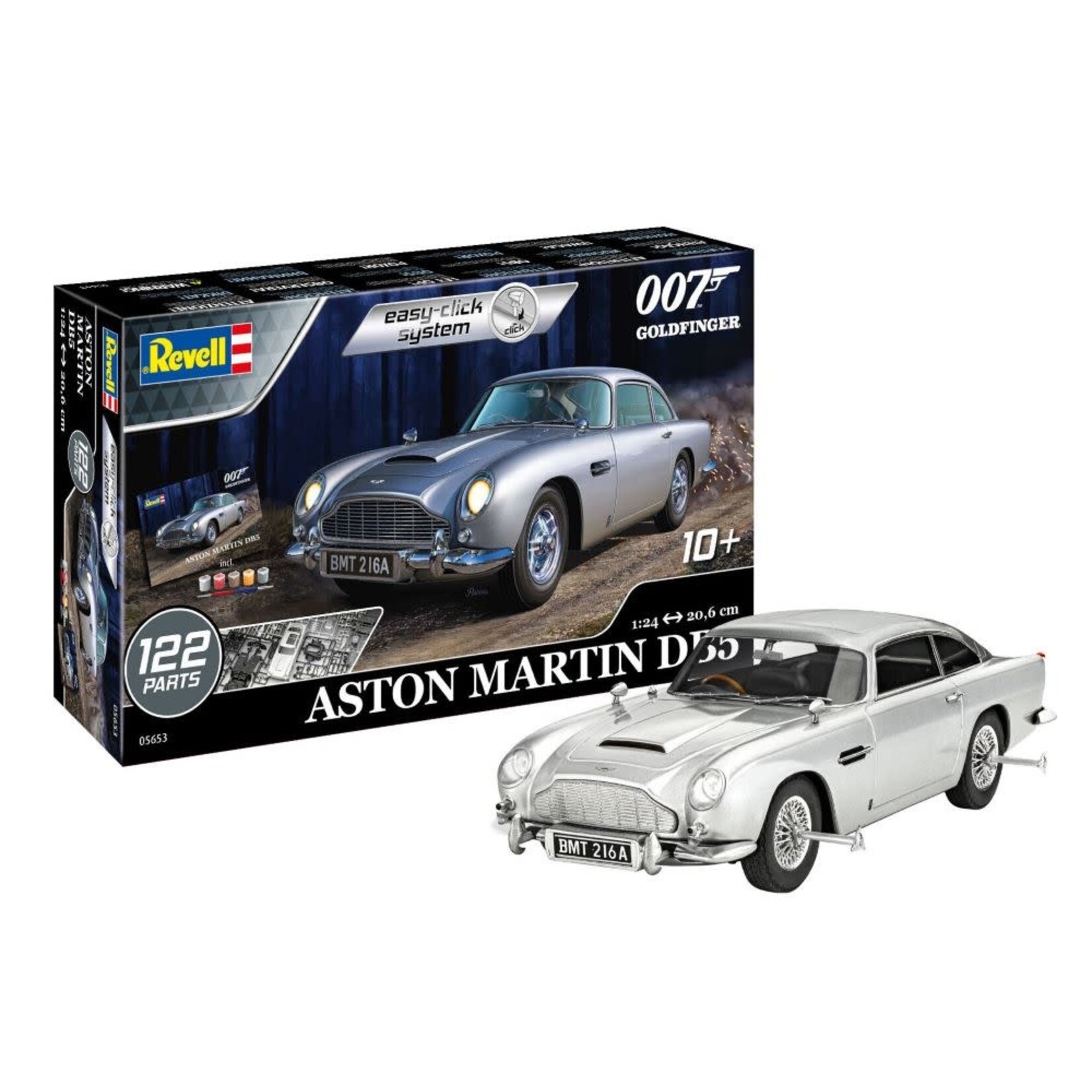 Revell 1/24 James Bond Aston Martin DB5 Car from Goldfinder (Snap)