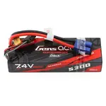 Gens Ace G-Tech Smart 2S LiPo Battery 60C (7.4V/5300mAh) w/EC5 Connector