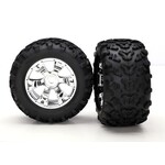 Traxxas Geode chrome wheels, Maxx® tires & wheels