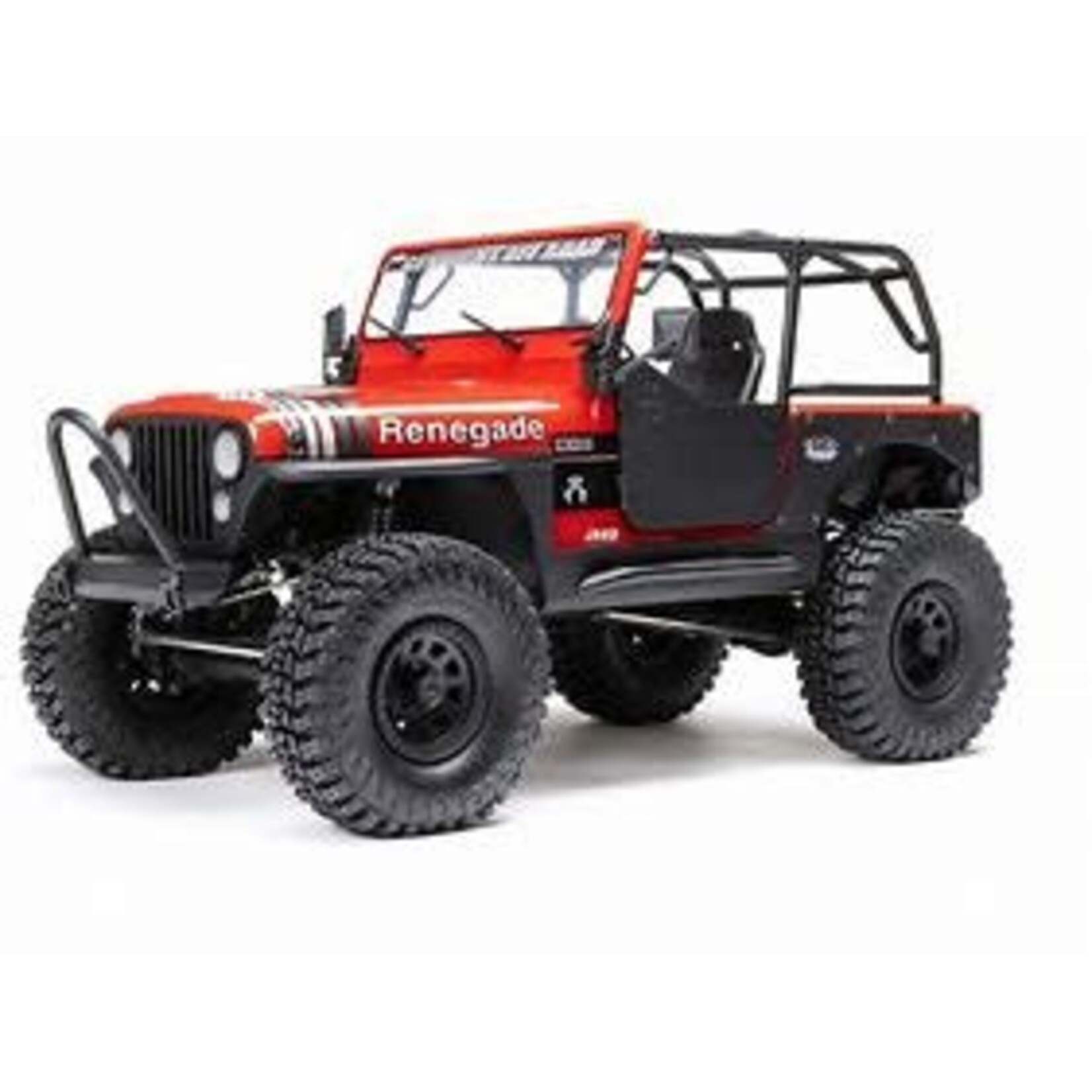 Axial 1/10 SCX10 III Jeep CJ-7 4WD Brushed RTR, Red