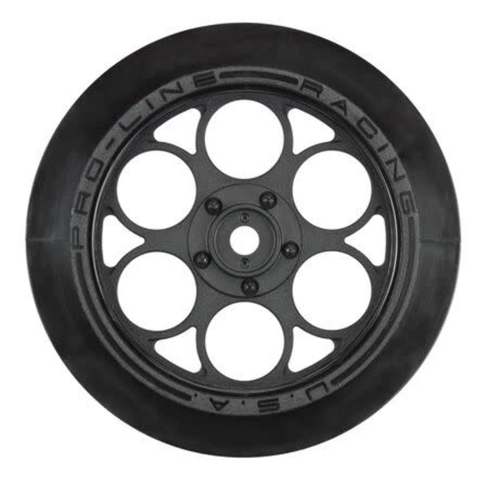 Pro-Line Showtime Front Runner 2.2/2.7 Black Font Drag Wheels