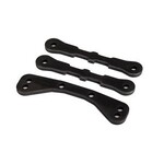 Traxxas Bulkhead tie bar; Upper(1)/Lower(2) Steel