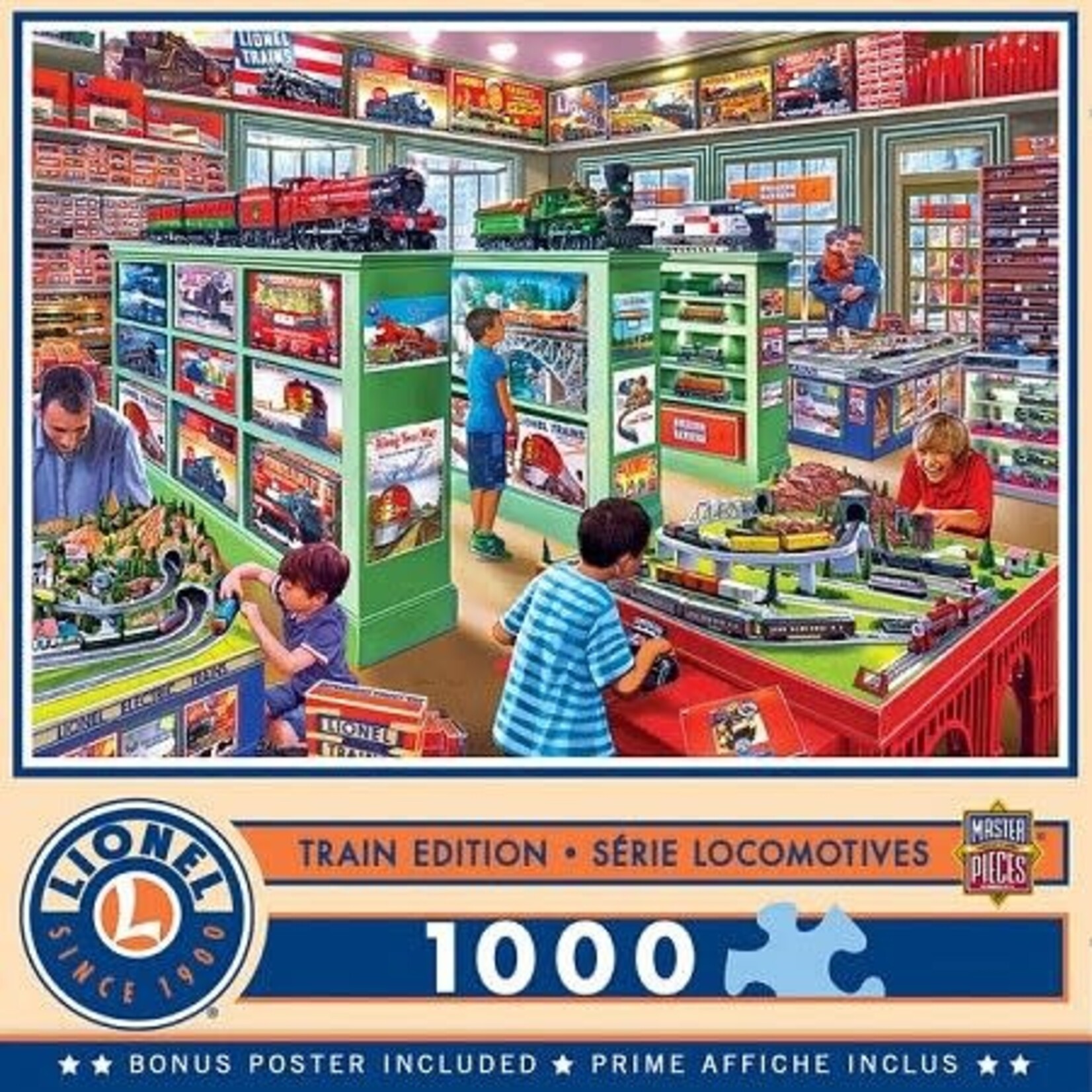 Master Pieces Lionel: The Lionel Store Trains Puzzle (1000pc)